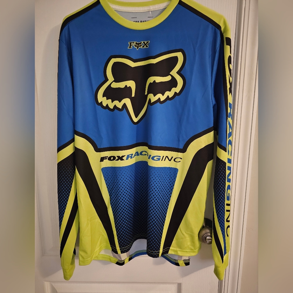 NWT Mens LG Fox Racing Long Sleeved shirts